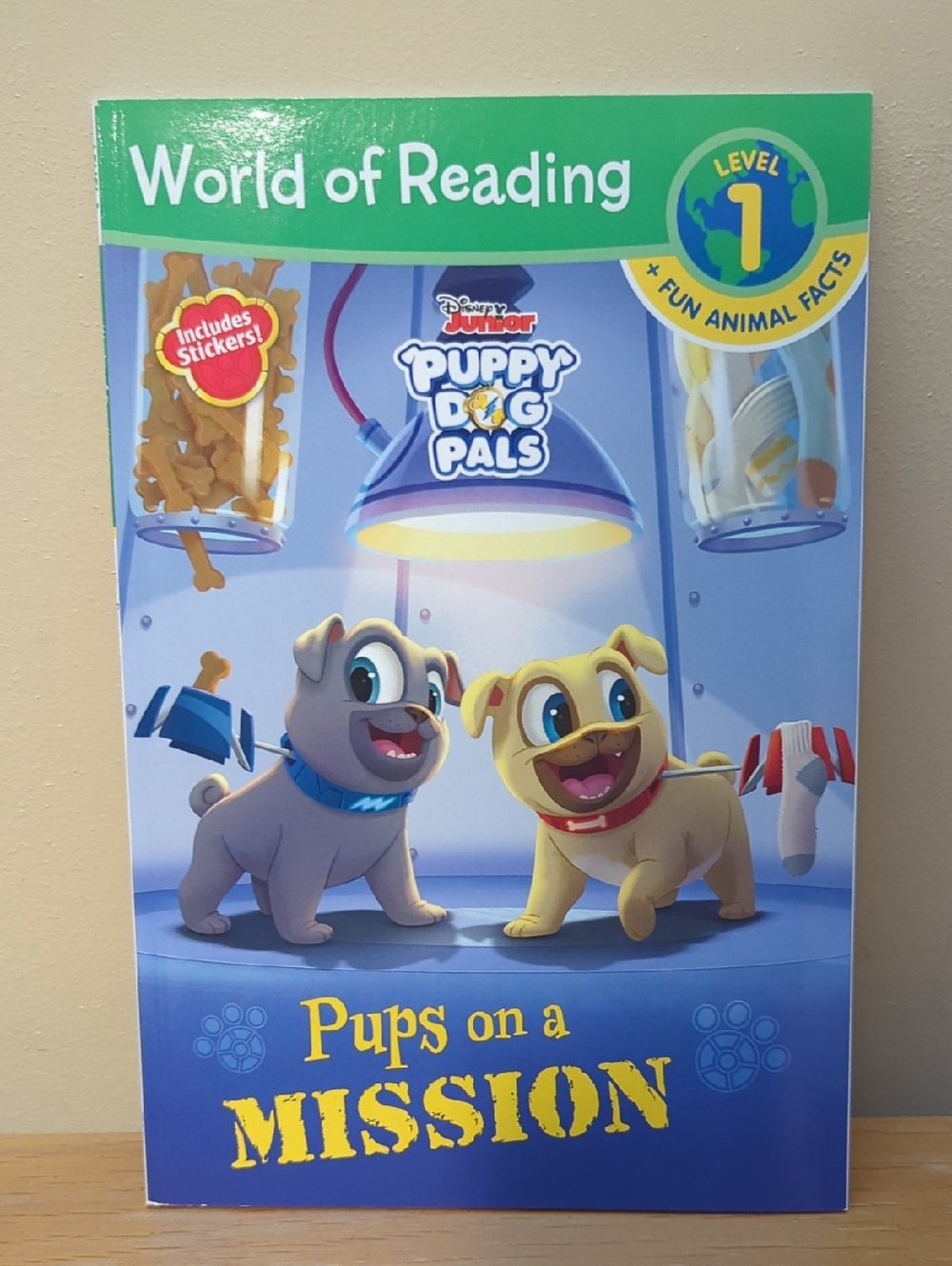5 ⭐️ for $25 Disney Puppy Dog Pals Pups on a Mission book with stickers